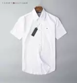 homme chemise tommy hilfiger promo short white